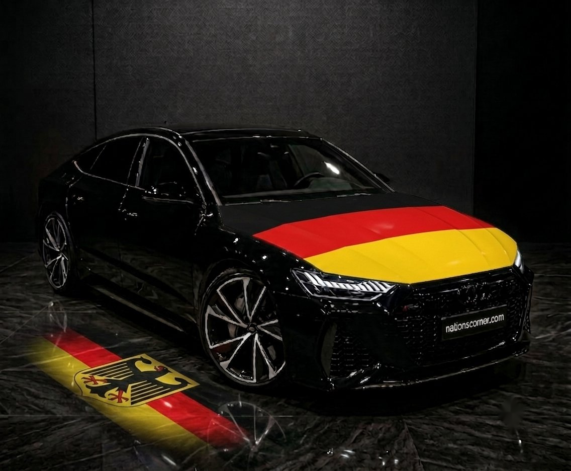 Drapeau Capot Allemagne